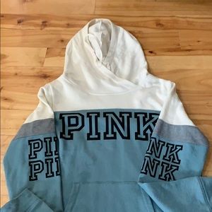 Vs pink hoodie size L